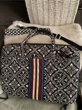 Vera Bradley Barcelona Laptop Bag.